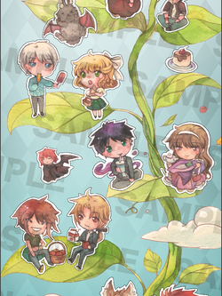 Sticker_แก๊งจอมมารปิกนิค