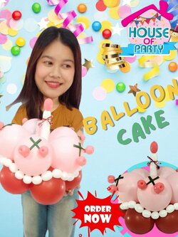 Birthday Balloon Cake