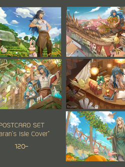 Postcard Set_Karan's Isle (รวมภาพหน้าปกของ Karan's Isle)