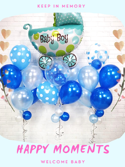 เซตลูกโป่ง New born, Welcome baby