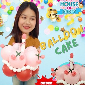 Birthday Balloon Cake
