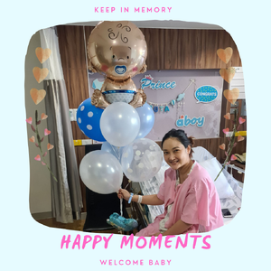 เซตลูกโป่ง New born, Welcome baby