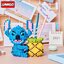 Linkgo 68343-68346 / Lechuan 68539-68543 Sanrio & Disney Pen Holder Pikachu / Stella Lou / Mario / Stitch