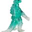 Godzilla - CCP Middle Size Series Godzilla EX Vol.5 Mechagodzilla (1974) Clear Green Ver. Soft Vinyl by CCP (Lot JP)