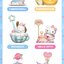 ที่เสียบการ์ด - Sanrio - Sanrio Family Dessert Series Card Holder