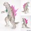 Godzilla - CCP Middle Size Series Vol.9 - Godzilla (1999) Clear Black Ver. by CCP (Lot JP)