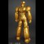 PRE-ORDER : Jumbo Soft Vinyl Figure Mazinger Z (INFINITY) Gold Version