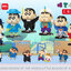 Balody 18171-18177 Crayon Shinchan