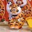 โมเดลได้ 1 ตัว | Panghu I,m Not Fat Tiger - Father & Stubborn Son Series by Funism