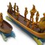 CHOGOKIN GOING MERRY -ONE PIECE 20TH ANNIVERSARY PREMIUM COLOR VER.- by Bandai (มือ1 แกะเชค มีตำหนิระเบียงหักจากโรงงาน)