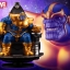 THANOS on Space Throne FINE ART STATUE by Kotobukiya
