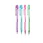 ปากกาลูกลื่น 0.5 มม. หมึกสีน้ำเงิน ด้ามคละสี ควอนตั้ม Juice