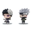 PRE-ORDER : CHIMI MEGA BUDDY SERIES ! NARUTO SHIPPUDEN KAKASHI HATAKE & OBITO UCHIHA SHINOBI WORLD WAR SET
