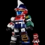 Dream-EX Diecast Series F-02 Six Gods by First Gokin