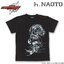 PRE-ORDER : Kamen Rider Build x h.NAOTO Collaboration T-shirt (Black) Ryuga Banjo