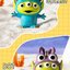 กล่องสุ่ม Miniso Alien Remix : Toy Story Little Green Men Blind Box by Herocross (Set of 9)