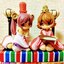 Gashapon - Wanda-chan's Lunch Hina-arare Hina Doll Style Figure Collection Wonder Festival 2003 Winter Official Rice Crackers Limited by Kaiyodo (Set of 6)