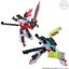PRE-ORDER : Minipla Bakuage Gattai Series PB Bakuage Sentai Boonboomger 9 Major Robo Boonboom Goal In Set Bakuage Clear Glitter ver. [PB Exclusive]