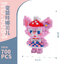 Duz 6154-6159 - Disney - Duffy and friends - Christmas Party Costume (แบบเฟือง)