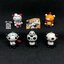 Gashapon พวงกุญแจ : Panda-Z: The Robonimation Movable Puppets Gashapon Keychain by Bandai (Set of 5)