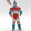Godzilla - Movie Monster Series - *Godzilla Store Limited* Jet Jaguar Metallic Retro Ver.- by Bandai (Lot JP)