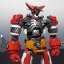 Fewture EX Gokin Getter Robot 1 2 3 Getmachine Eagle jaguar Bear + Machine Gun (มือสอง 90% มีตำหนิสีแตก)
