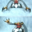 Fewture EX Gokin Getter Robot 1 2 3 Getmachine Eagle jaguar Bear + Machine Gun (มือสอง 90% มีตำหนิสีแตก)