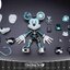 Heat Bubby Figure - Disney - Mickey Mouse Mysterious Exhibition Limited Golden / Blue Version by INFINITY TOYS (HeatBoys)