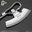 PRE-ORDER : Mobile Suit Gundam Heat Hawk Type Paper Knife