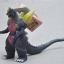 Godzilla - Movie Monster Series Space Godzilla 6” by Bandai