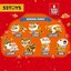 Xiaohu Daily Series by 52Toys (Set of 6+1secret)