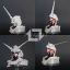 HGUC 1/144 RX-0 Unicorn Gundam Unicorn Mode + Head Display Base by Bandai