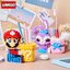 Linkgo 68343-68346 / Lechuan 68539-68543 Sanrio & Disney Pen Holder Pikachu / Stella Lou / Mario / Stitch