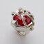 PRE-ORDER : Kamen Rider Wizard Wizard Flame Ring Design Silver925 Ring