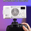 ZSYB S50 LED RGB and Bi-Color Pocket Portable Mini Size ไฟพกพา แบตเตอรี่ถอดเปลี่ยนได้ S50RGB