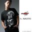 PRE-ORDER : Kamen Rider Build x h.NAOTO Collaboration T-shirt (Black) Ryuga Banjo
