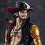 PRE-ORDER : Portrait.Of.Pirates ONE PIECE SA-LIMITED "Hawk-Eye" Dracule Mihawk Ver.R