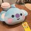 หมอนรองคอ BT21 ติดเบาะรถ/เก้าอี้