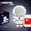 Linkgo 68317-68320 Astronaut ชุดนักบินอวกาศ