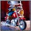 Snoopy & Motorcycle by Miniso