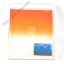 TianYa Gradual Orange Colour For Cokin P Series