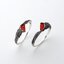 PRE-ORDER : Kamen Rider OOO Cracked Taka Medal SILVER925 Ring