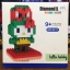 Diamond Block Hello Kitty Ninja Turtle