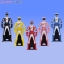 Kaizoku Sentai Gokaiger Ranger Key Set Boukenger by Bandai