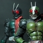 S.I.C Movie Realization Masked Rider 1&2 The Next by Bandai