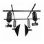 S-14 Studio Celing Track ชุดรางแขวน รางไฟสตูดิโอติดเพดาน รองรับไฟสตูดิโอ 4ตัว S14