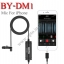 BY-DM1 Boya lavalier Microphone For Mobile iPhone ไมค์หนีบปกเสื้อสำหรับมือถือไอโฟน