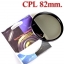 Digital Filter 82mm. CPL Circular Polarizing C-PL