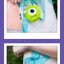 พวงกุญแจ ที่ห้อยกระเป๋า Squichy - Monster University Plush Pinch Pendant by Mango Chaowan