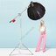 LS-10S Boom Stand Red Hammer (Stainless Steel) for Flash Studio (H/370cm.)